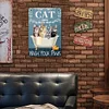 Cat In Bathtub - Vintage Metal Signs(12*16Inch) - Cat