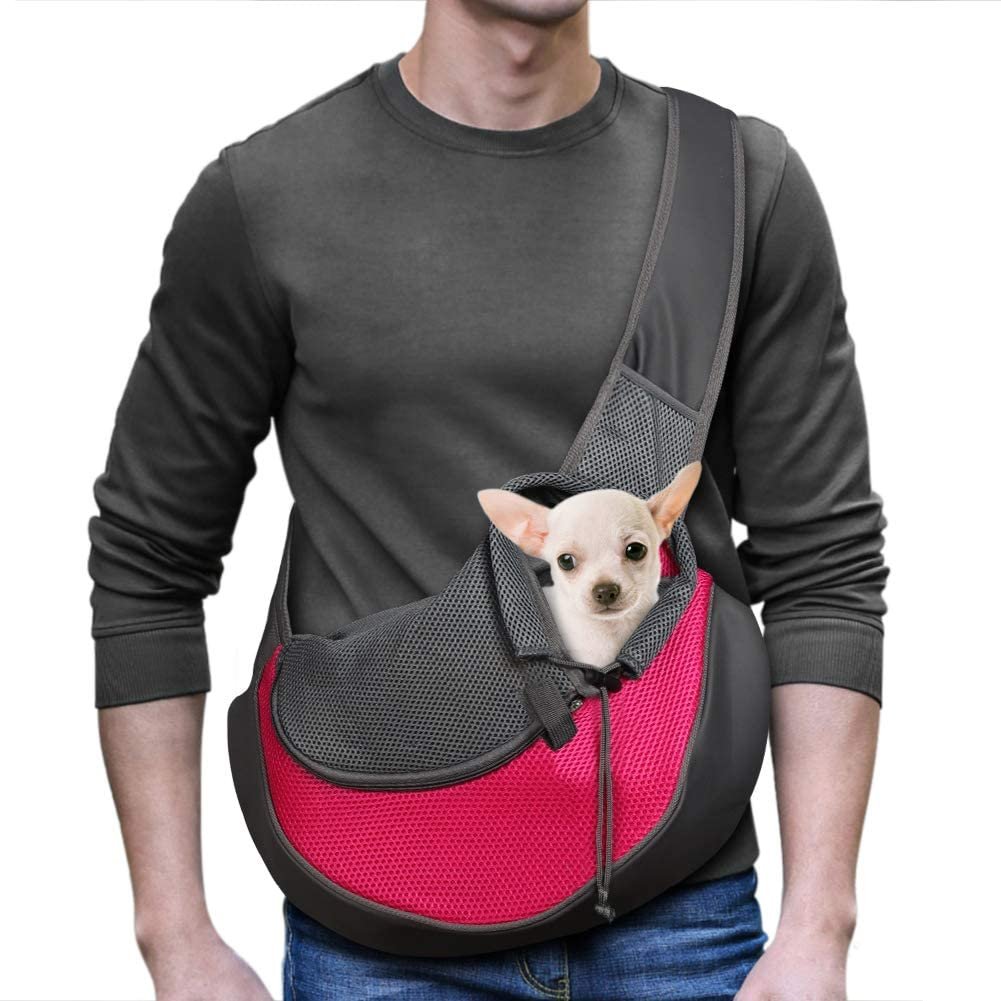 Travel Safe Sling Bag Carrier for Dogs Cats