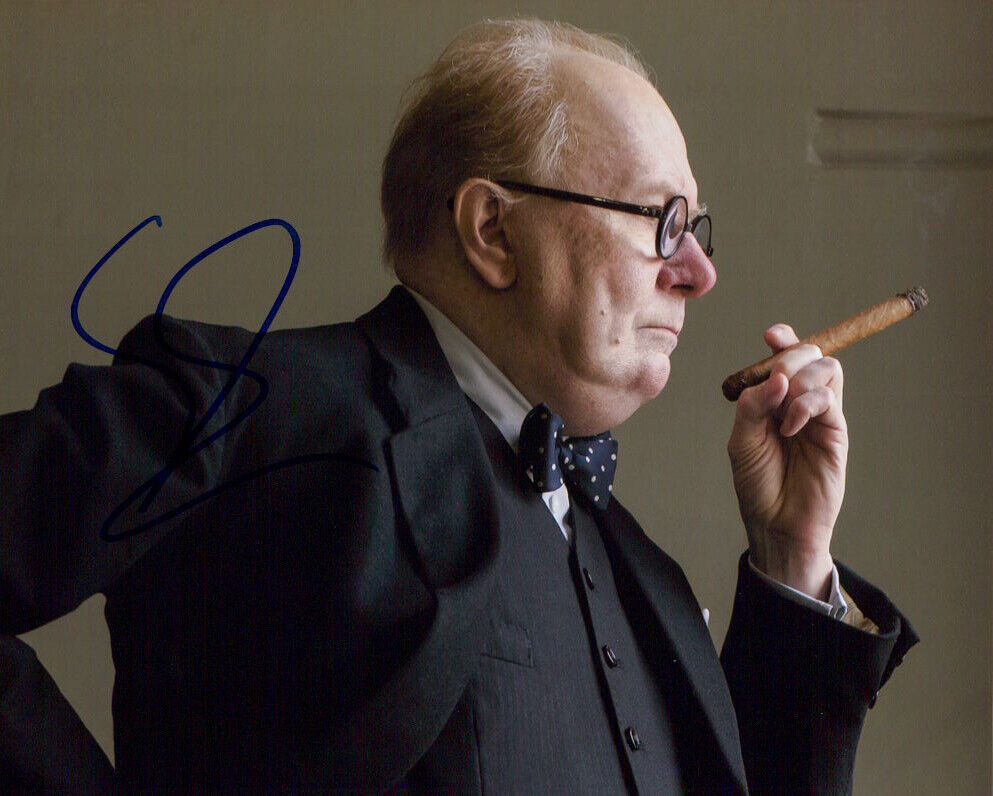 Gary Oldman (The Darkest Hour) signed authentic 8x10 Photo Poster painting COA