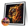 Diamond Painting-5D Full Round Drill Tiger(40*40 CM)