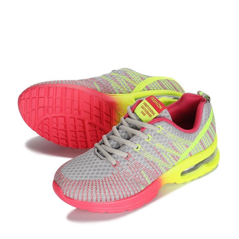 Running Shoes Spring 2020 New Big Size 35-45 Unisex Sport Shoes Brand Outdoor Running Shoes Breathable Air Cushion Fitness Shoes