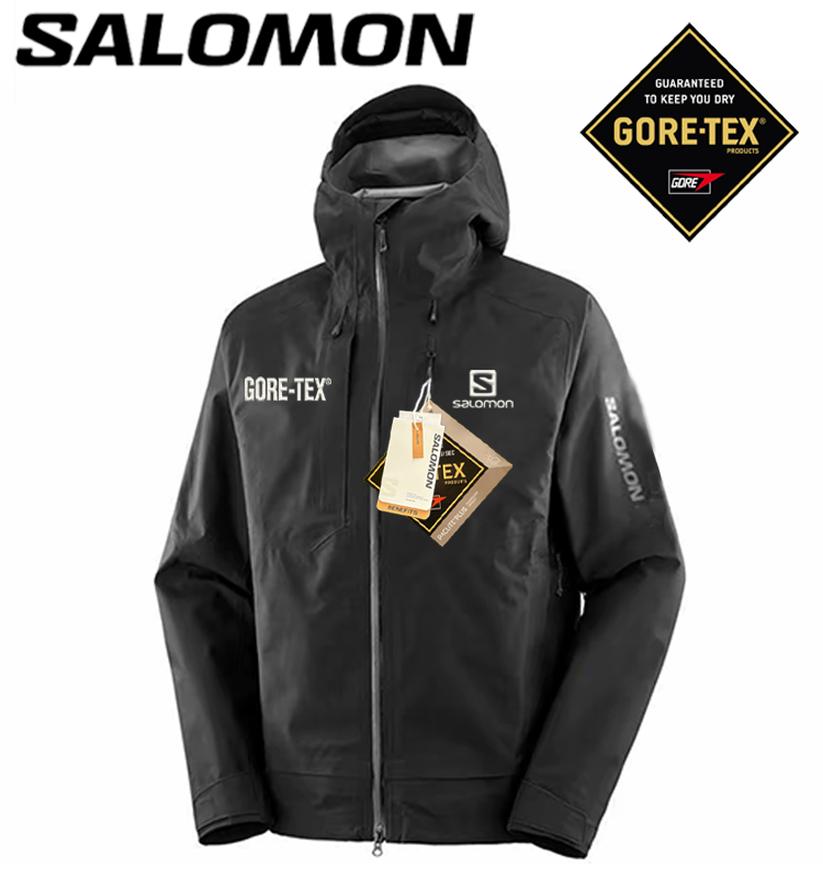 Kurtka Salomon GORE-TEX 2025 Nowość – Wodoodporna i Wiatroszczelna! Wielka Promocja!