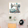 (US Local)Sewing Machine-14CT Counted Cross Stitch Kit(40x40cm)