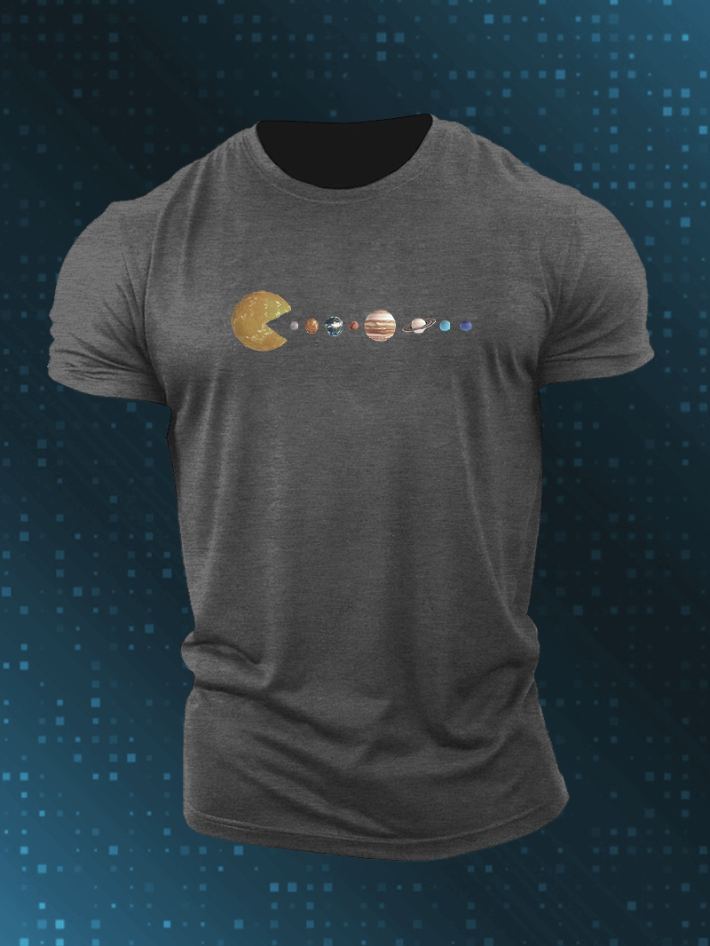 Men's Star Snake Short-Sleeved Shirt