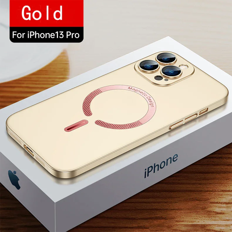 Suitable For iPhone13/14 Wireless Magnetic Attraction Mobile Phone Case