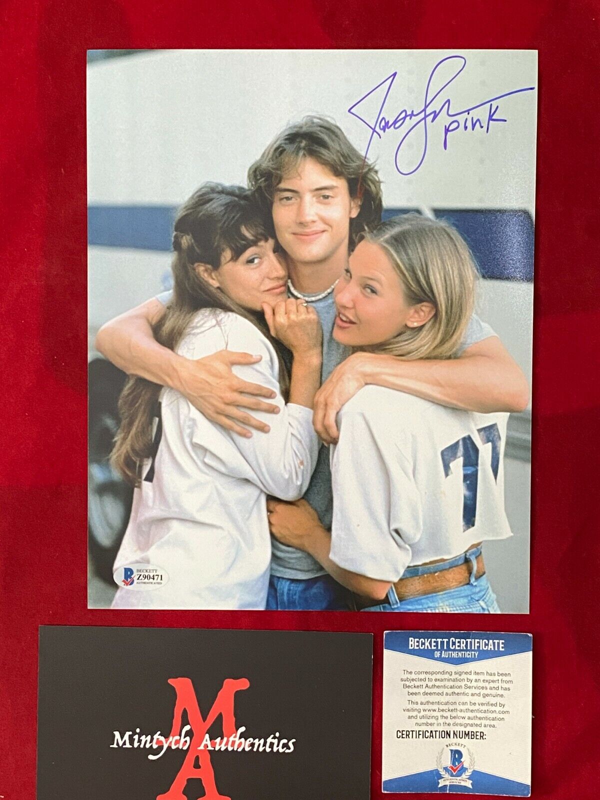 JASON LONDON AUTOGRAPHED SIGNED 8x10 Photo Poster painting! DAZED AND CONFUSED! BECKETT COA!