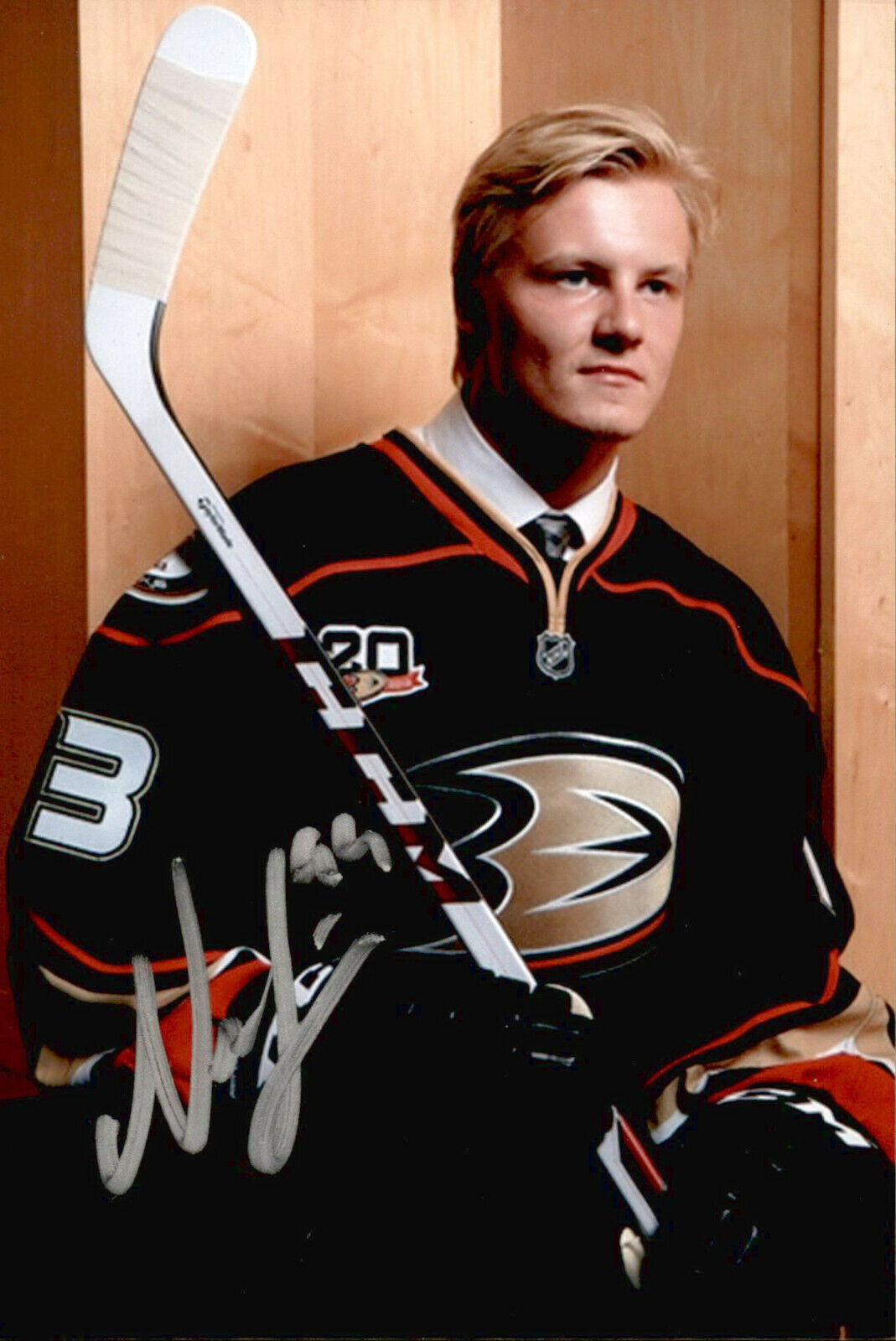 Nick Sorensen SIGNED 4x6 Photo Poster painting ANAHEIM DUCKS #3