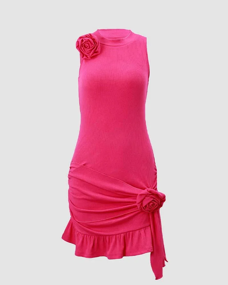 Lillia Rose Effect Mini Dress