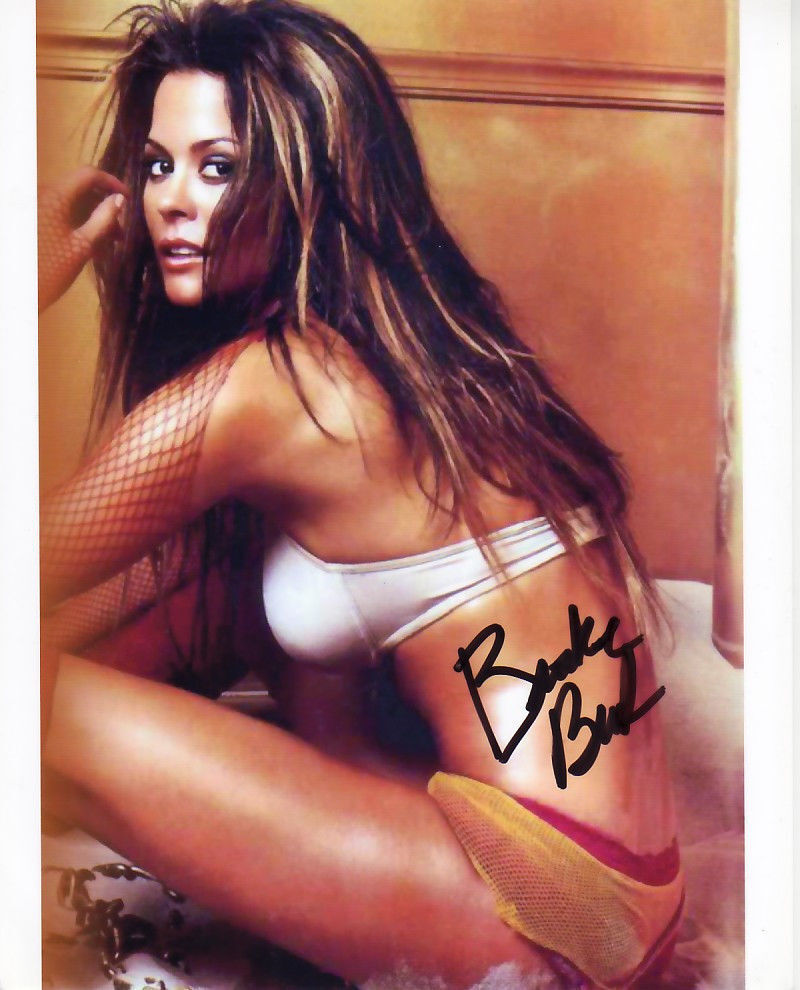 BROOKE BURKE AUTOGRAPH SIGNED PP Photo Poster painting POSTER