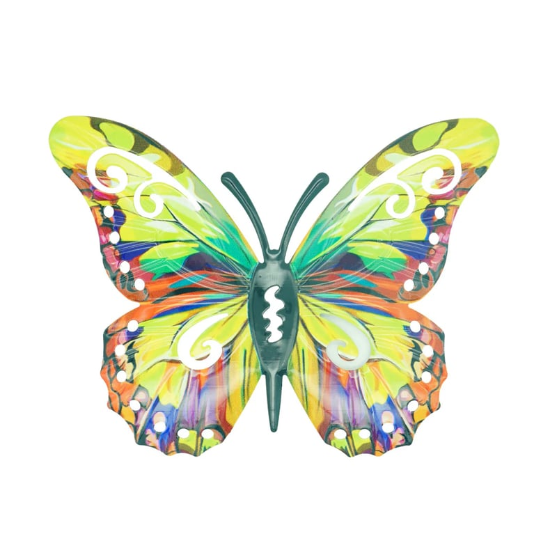 🦋Vibrant Metal Butterfly Wall Art – 4 Color Set