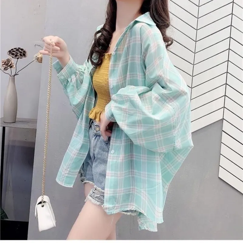 Uveng Uveng Spring And Autumn Korean Version Of The New Thin Long-Sleeved Outer Shirt Women's Gas Protection Coat Hong Kong Top
