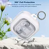 For Samsung Galaxy Buds 4 Pro Protective Cover with Holder Headphone Protective Case Lock Design Anti Drop Wireless Headphone Cover Full-Body Protection Shell