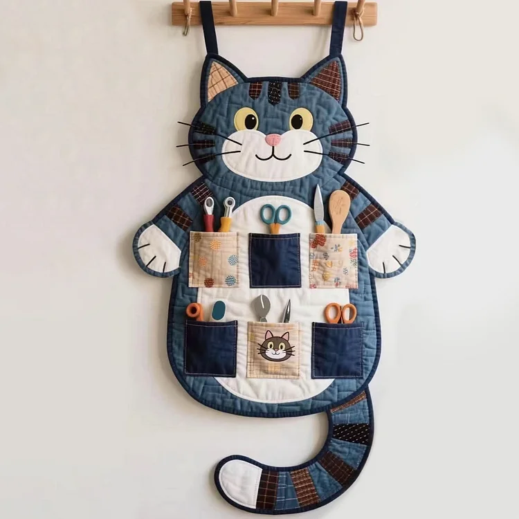 PDF| DIY Cat Wall Organizer Sewing Pattern