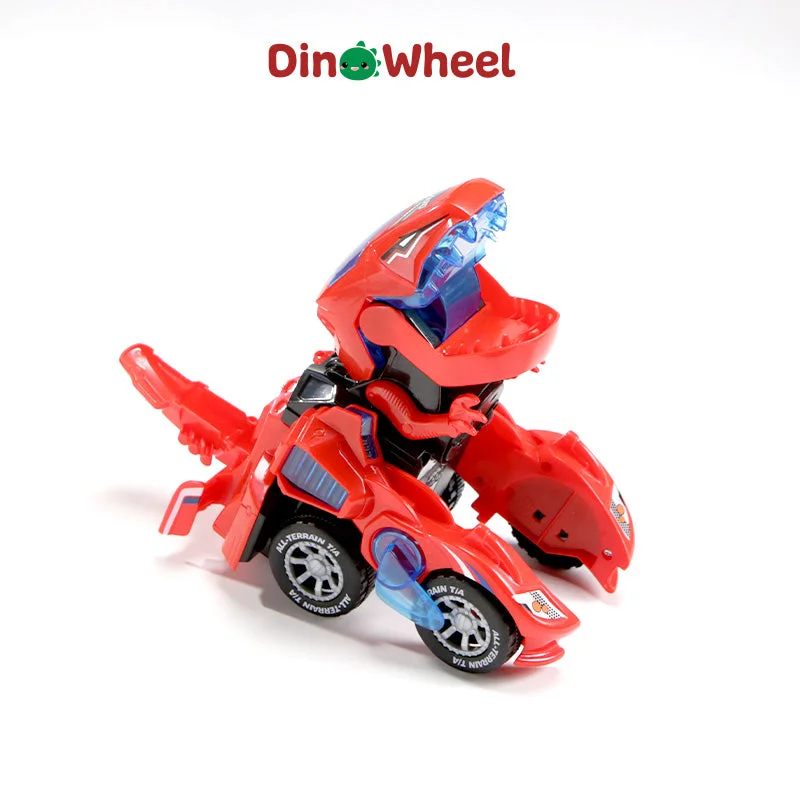 LED Dinosaur Transformation Car Toy