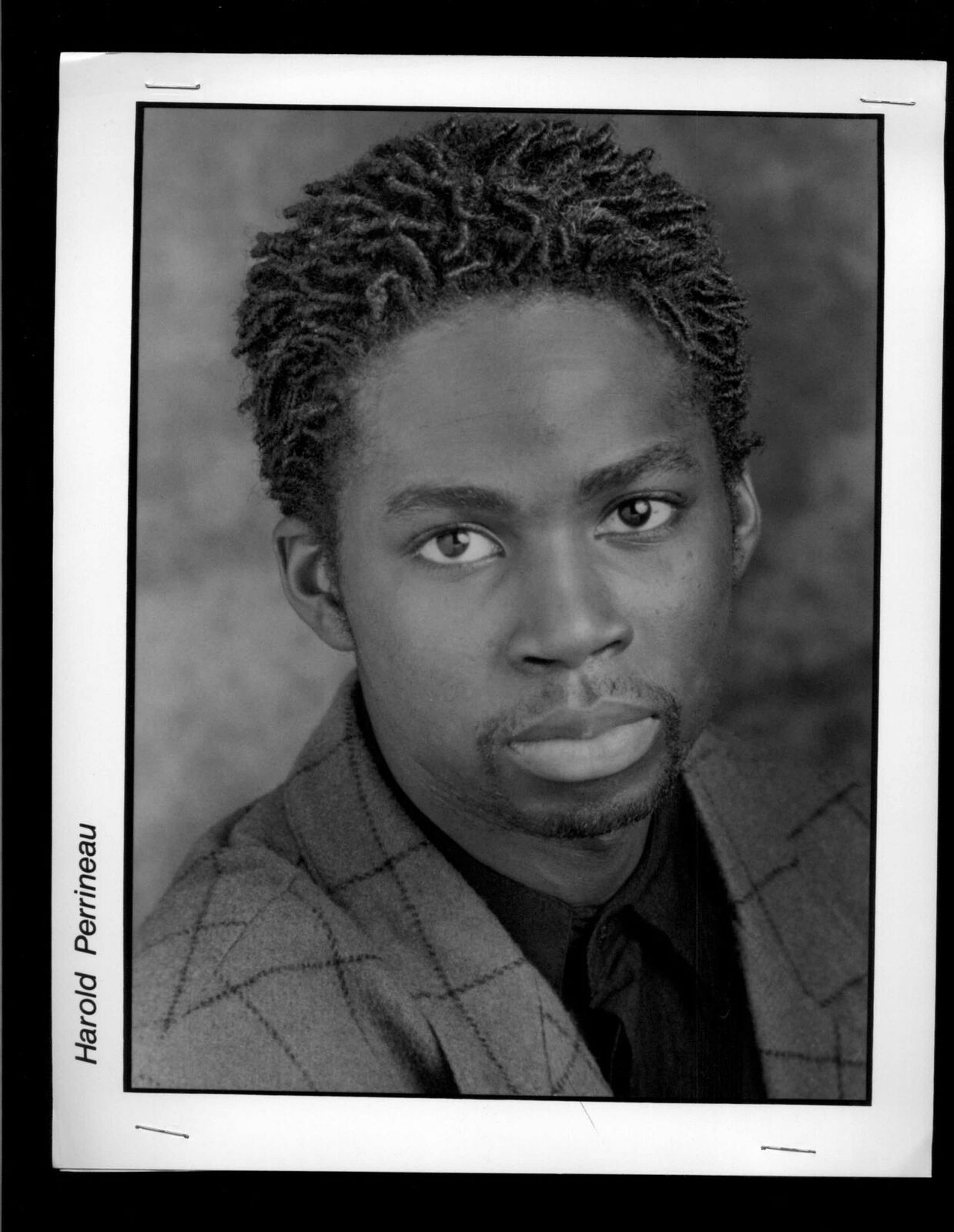 Harold Perrineau - 8x10 Headshot Photo Poster painting w/ Resume - Lost RARE