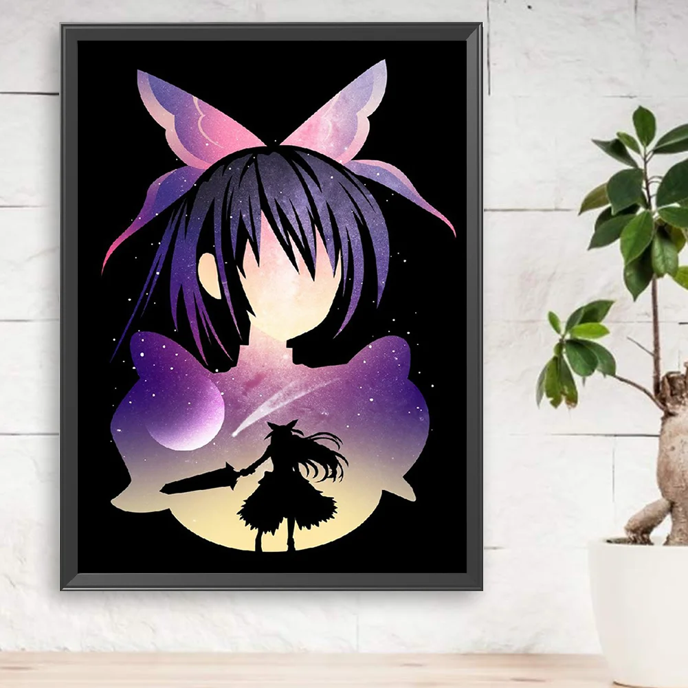 DIY Paint By Number 30*40cm - People Silhouette