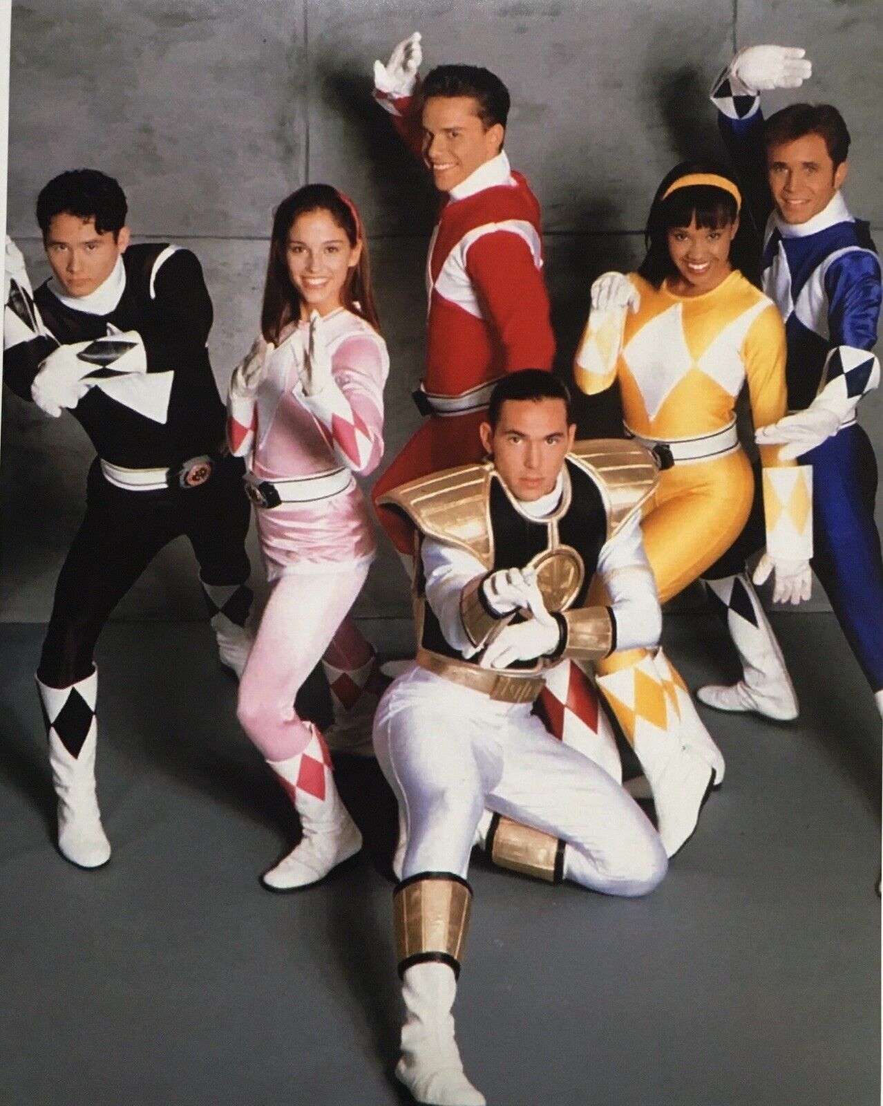 Mighty Morphin Power Rangers [Cast] 8x10 Photo Poster painting