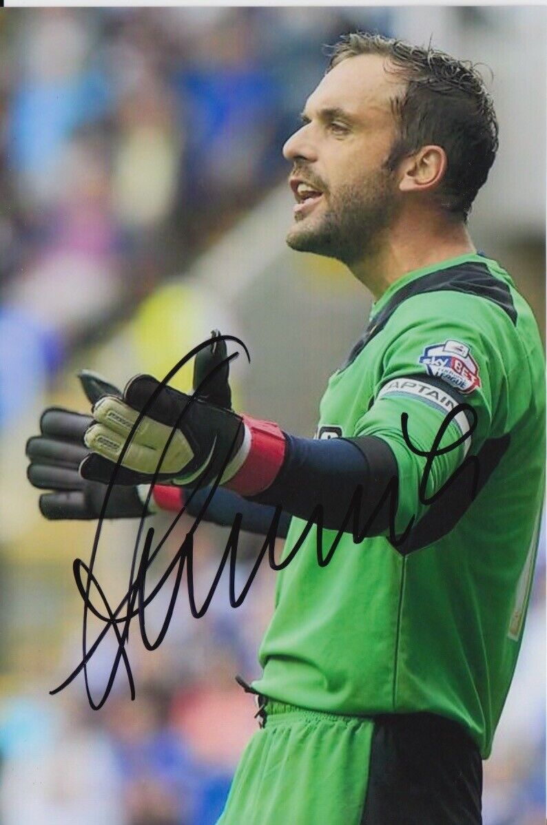 MANUEL ALMUNIA HAND SIGNED WATFORD 6X4 Photo Poster painting.