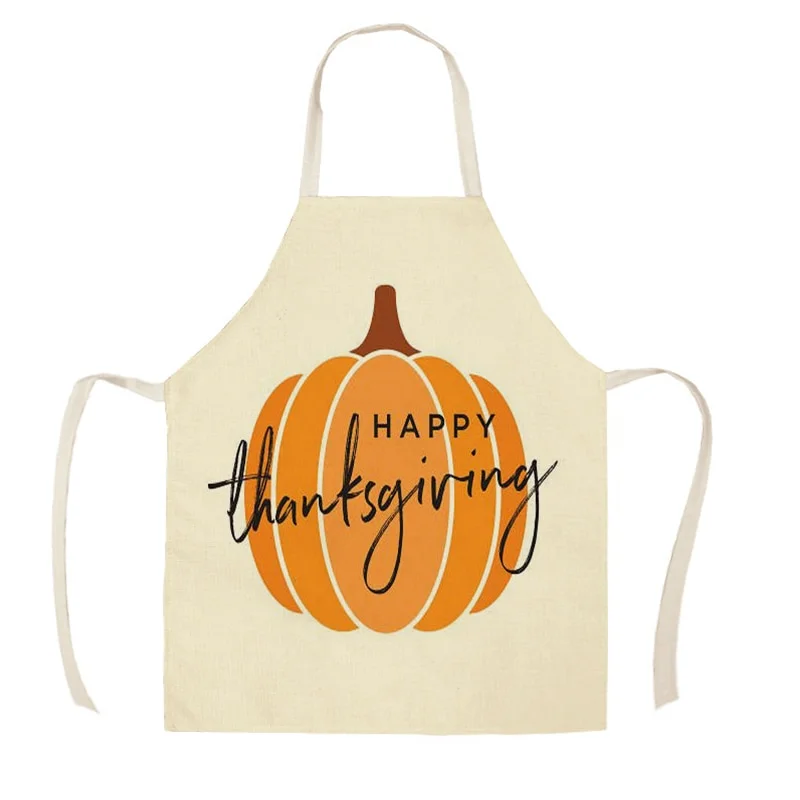 Linen Kitchen Apron - Butterfly Flower Girl letclo 