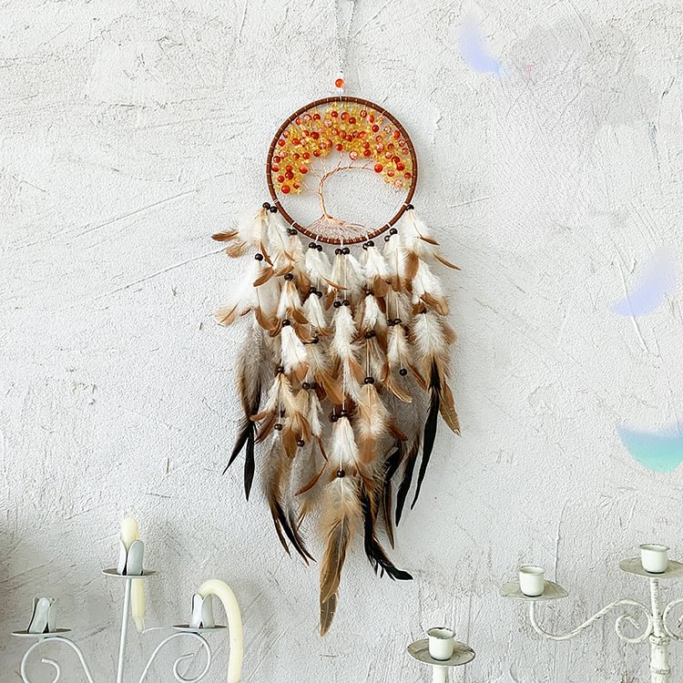 Brown Tree of Life Dream Catcher