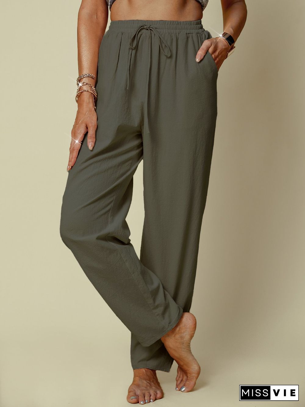 Casual Cotton Pants