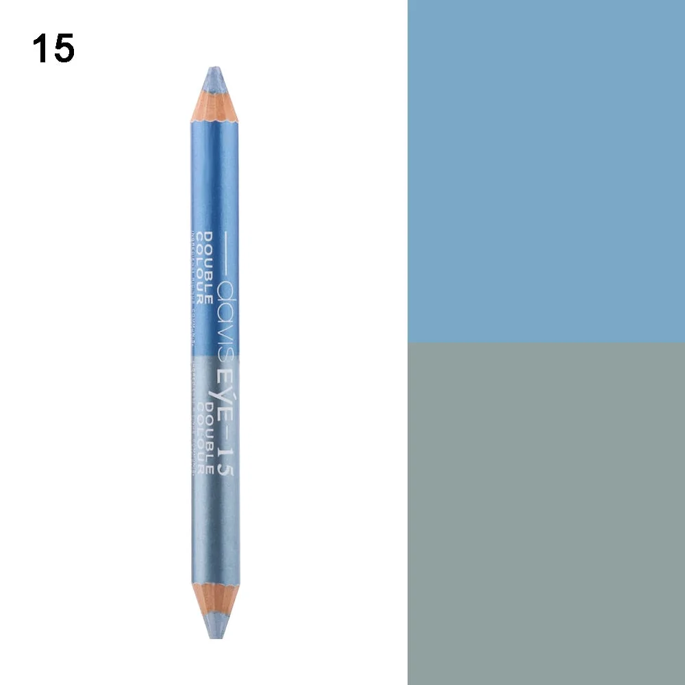 1PC Double Colourful Waterproof Glitter Eyeliner Pencil Colourful Long Lasting Eyeshadow Pen Eye Cosmetics Women Makeup Tools