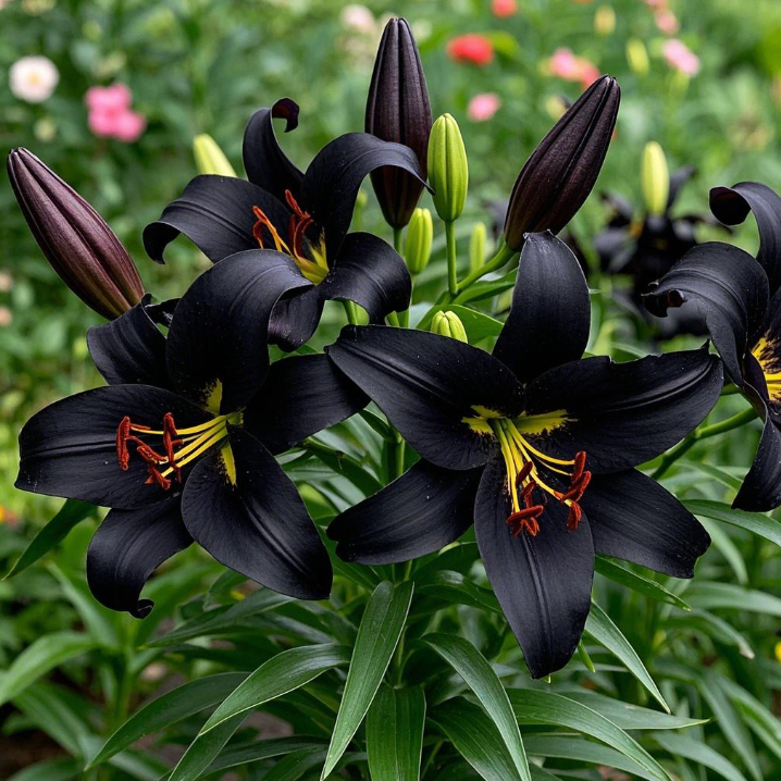 Double-petaled bicolor fragrant lily Bulbs—Fresh and Sweet