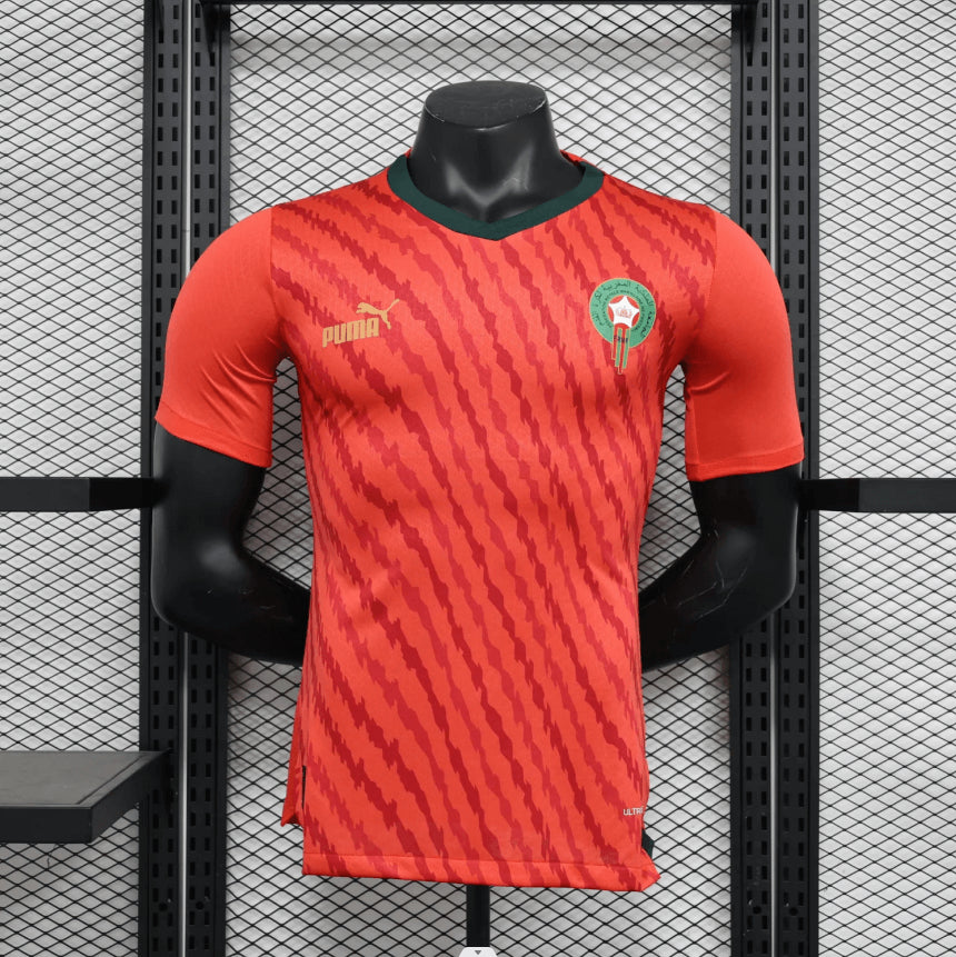 2023/2024 Player Version Morocco National Team Home Shirt mysite