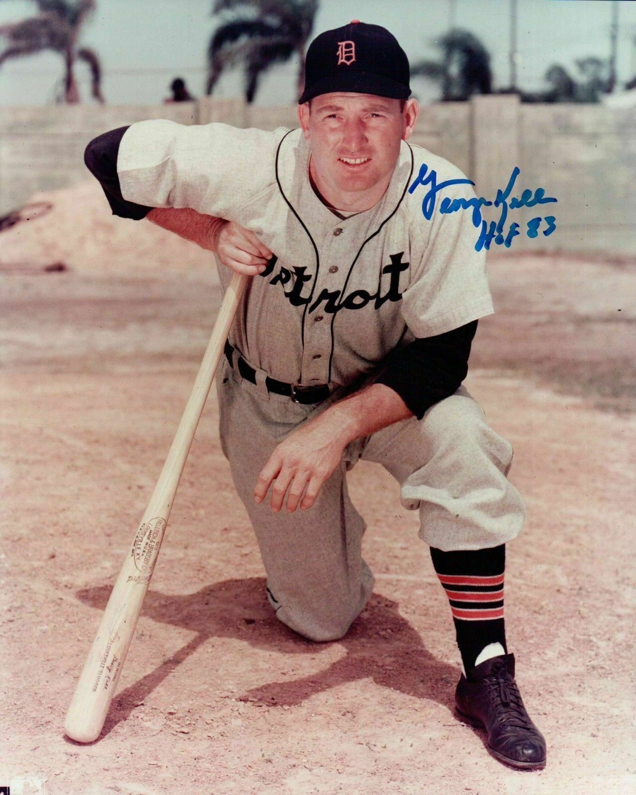 George Kell Autographed Signed 8x10 Photo Poster painting ( HOF Tigers ) REPRINT