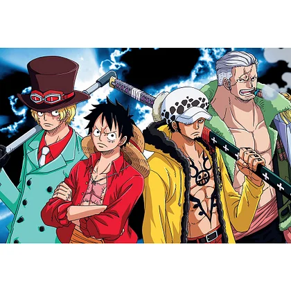 One Piece Ace - Full Round - Diamond Painting (30*40cm)-468005