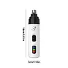Electric Dog Nail Grinder Pet Nail Trimmer for Small Medium Large Dogs Cats