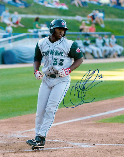 Everett Williams signed Photo Poster painting Padres prospect Ft Wayne