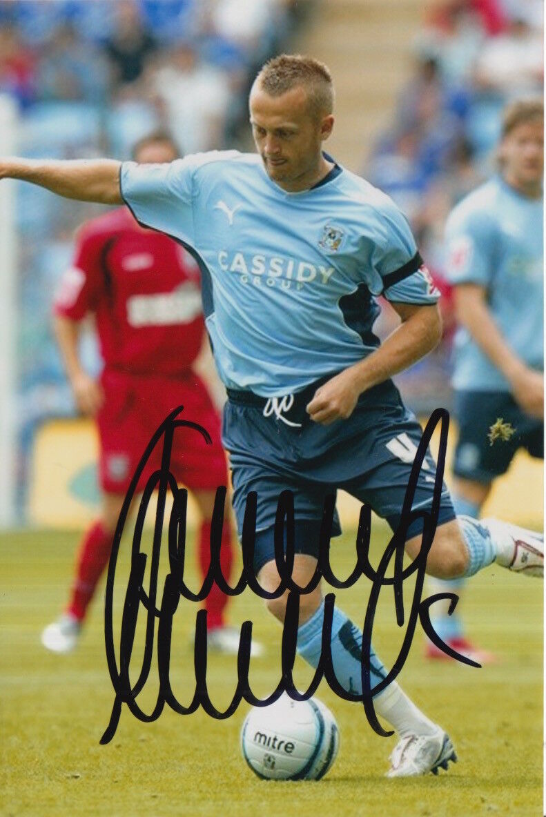 COVENTRY CITY HAND SIGNED SAMMY CLINGAN 6X4 Photo Poster painting 7.