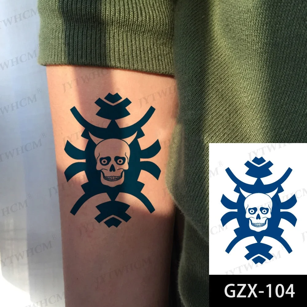 Juice 2 Weeks Lasting Tattoo Sticker Moon Forest Small Arrow Rose Waterproof Transfer Fake Tatoo Female Transfer Tatto Men Women