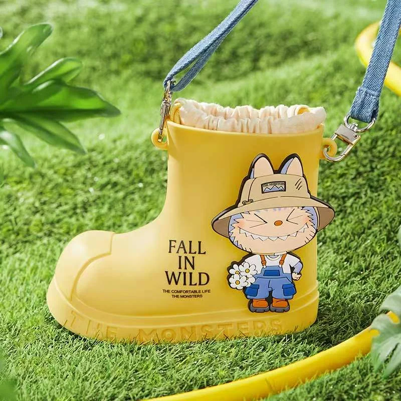 The Monsters Labubu Fall In Wild Series Rain Boot Bag