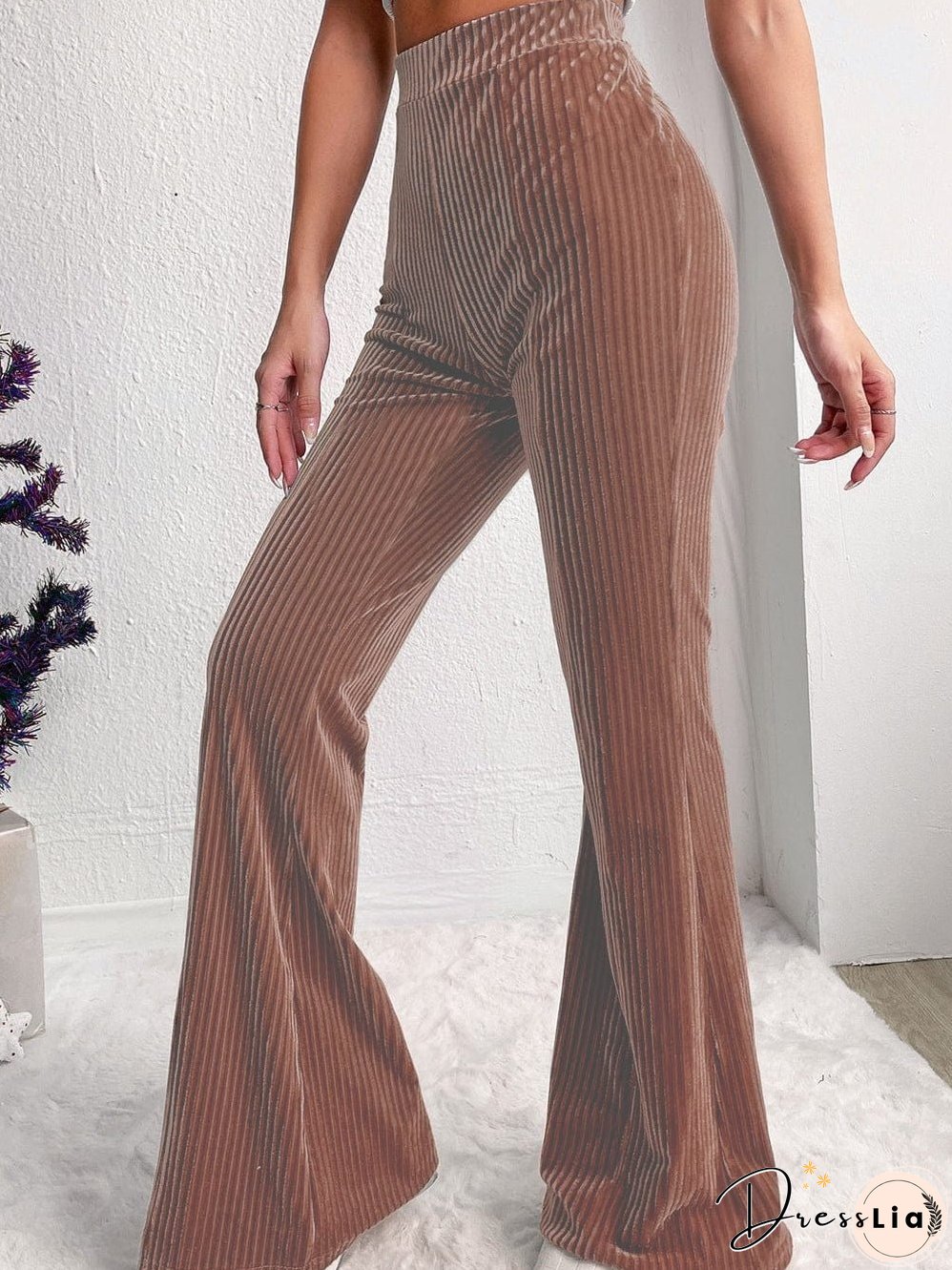 Dressy corduroy pants