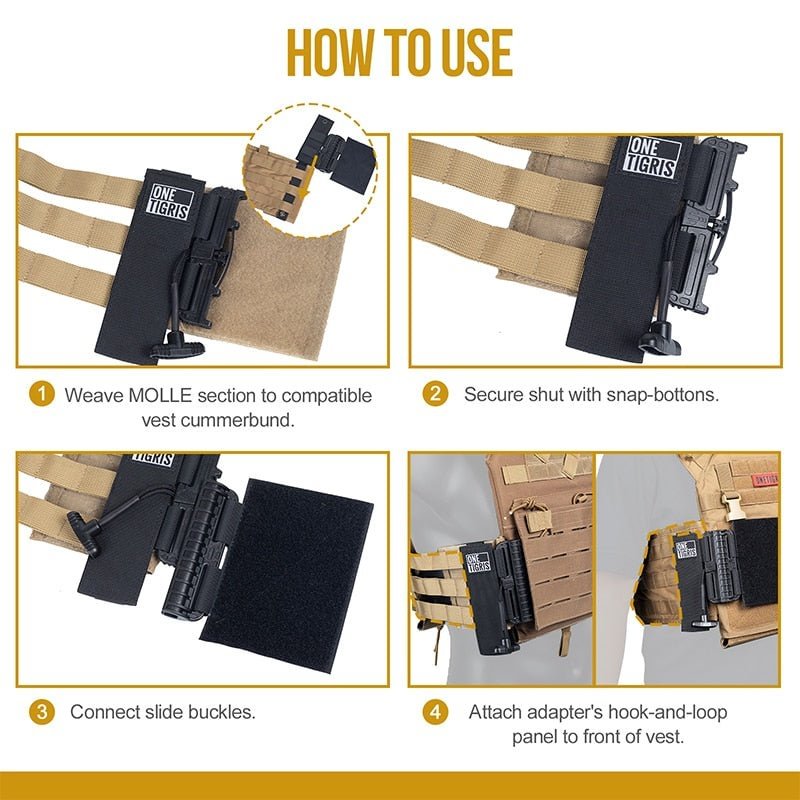 Plate Carrier Quick Release Adapters