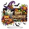 Acrylic Halloween Haunted House Party Desktop Diamond Painting Ornaments Kit