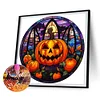 Promotion 4Pcs/set Diamond Painting-DIY Full Round Drill Halloween(30*30 CM)