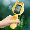 Kids Cat Shape Digital Magnifying Glass 2.0Inch Handheld Microscope for Kid Gift