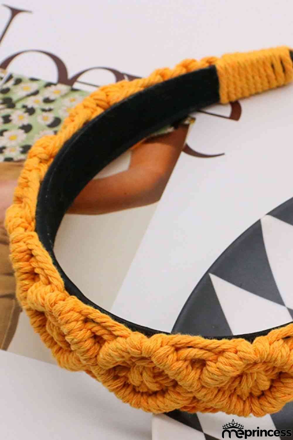 Can't Stop Your Shine Macrame Headband