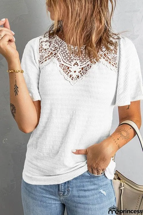 Add A Little Charm Lace Blouse