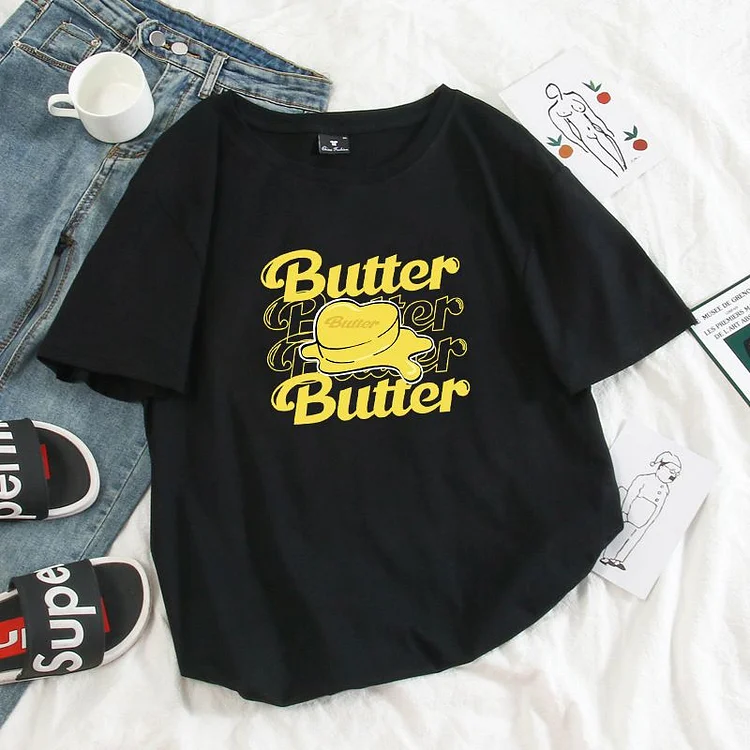 방탄소년단 Butter Album Candy Color T-shirt
