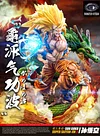 1/6 Scale Super Saiyan 3 Son Goku - Dragon Ball Resin Statue - Monster Studios [In Stock]