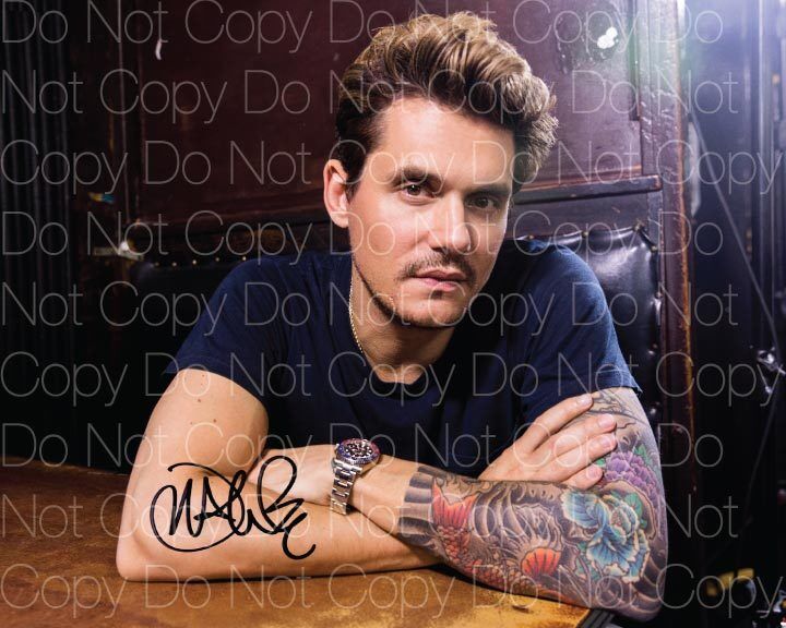 John Mayer signed Photo Poster painting 8X10 print picture poster autograph RP