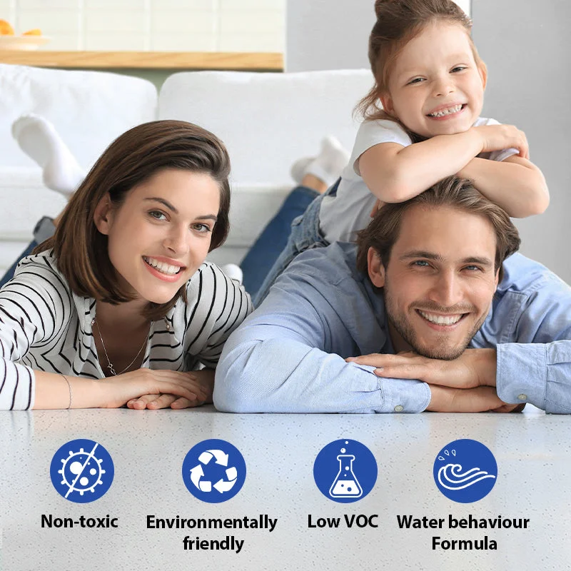 🔥High-Gloss Marble Finish Epoxy Floor Coating