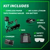 Metabo HPT 18V MultiVolt Cordless 21&deg; Framing Nailer Kit, 3-1/2" Plastic Strip Framing Cordless Nailer, Power Tool with 4.0Ah Lithium Ion Battery, Drives 2" to 3-1/2" Nails, NR1890DRA