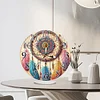 Dream Catcher Acrylic DIY Diamond Painting Clock Kit Diamond Art Clock
