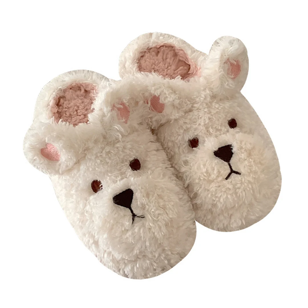 mens bear slippers