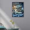 5Diamond Painting -DIY Round Drill Tiger